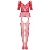 CATSUIT COURTNEY VERMELHO BEAUTY NIGHT FASHION