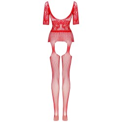 CATSUIT COURTNEY VERMELHO BEAUTY NIGHT FASHION