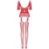 CATSUIT COURTNEY VERMELHO BEAUTY NIGHT FASHION