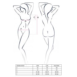 BODY ADARA VERMELHO PASSION