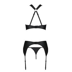 CONJUNTO DE 3 PEÇAS AMANDA PRETO PASSION