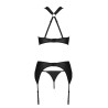 CONJUNTO DE 3 PEÇAS AMANDA PRETO PASSION