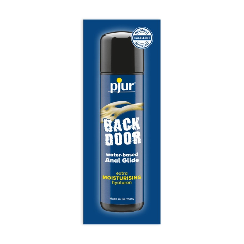 LUBRIFICANTE À BASE DE ÁGUA PJUR BACK DOOR MOISTURISING 2ML LUBRIFICANTE À BASE DE ÁGUA PJUR BACK DOOR MOISTURISING 2ML