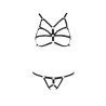 CONJUNTO DE 2 PEÇAS ARMANDA PRETO DEVIL COLLECTION PASSION