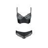 CONJUNTO DE 2 PEÇAS BIKINI ASTRIDA PRETO PASSION