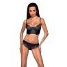 CONJUNTO DE 2 PEÇAS BIKINI ASTRIDA PRETO PASSION