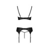 CONJUNTO DE 3 PEÇAS ASTRIDA PRETO PASSION