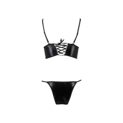 CONJUNTO DE 2 PEÇAS ASUNA PRETO EROTIC LINE PASSION