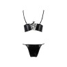 CONJUNTO DE 2 PEÇAS ASUNA PRETO EROTIC LINE PASSION