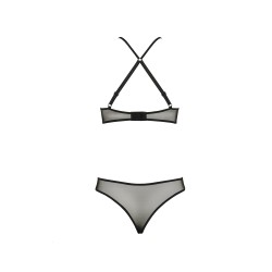 CONJUNTO DE 2 PEÇAS AZALIA PRETO EROTIC LINE PASSION