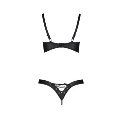 CONJUNTO DE 2 PEÇAS CELIN BIKINI PRETO PASSION