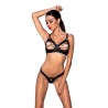 CONJUNTO DE 2 PEÇAS CELIN BIKINI PRETO PASSION