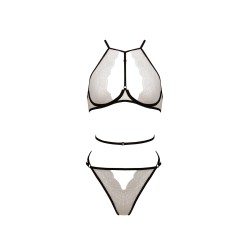 CONJUNTO DE 2 PEÇAS CHIKA BEGE DEVIL COLLECTION PASSION