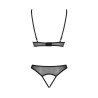 CONJUNTO DE 2 PEÇAS CHRISTA PRETO EROTIC LINE PASSION