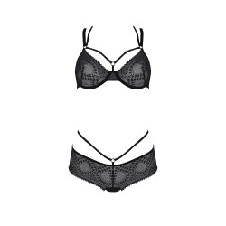 CONJUNTO DE 2 PEÇAS DROSERA BIKINI PRETO ECO COLLECTION PASSION