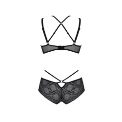 CONJUNTO DE 2 PEÇAS DROSERA BIKINI PRETO ECO COLLECTION PASSION