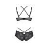 CONJUNTO DE 2 PEÇAS DROSERA BIKINI PRETO ECO COLLECTION PASSION