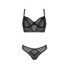 CONJUNTO DE 2 PEÇAS DROSERA PRETO ECO COLLECTION PASSION