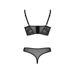 CONJUNTO DE 2 PEÇAS DROSERA PRETO ECO COLLECTION PASSION