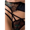 CONJUNTO DE 3 PEÇAS FLORIS PRETO PASSION