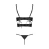 CONJUNTO DE 2 PEÇAS FRANCESCA BIKINI PRETO PASSION