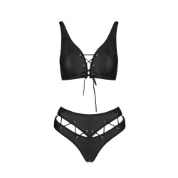 CONJUNTO DE 2 PEÇAS FRANCESCA PRETO PASSION