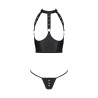 CONJUNTO DE 2 PEÇAS GENEVIA PRETO PASSION