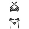 CONJUNTO DE 3 PEÇAS HIMA PRETO PASSION
