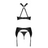 CONJUNTO DE 3 PEÇAS HIMA PRETO PASSION
