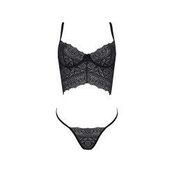 CONJUNTO DE 2 PEÇAS KERRIA PRETO ECO COLLECTION PASSION