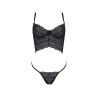 CONJUNTO DE 2 PEÇAS KERRIA PRETO ECO COLLECTION PASSION