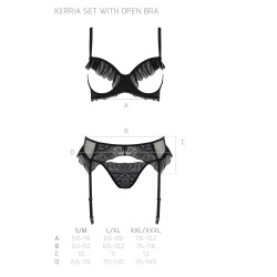 CONJUNTO DE 3 PEÇAS KERRIA PRETO ECO COLLECTION PASSION