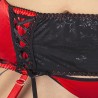 CONJUNTO DE 3 PEÇAS LENA VERMELHO PASSION