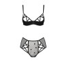 CONJUNTO DE 2 PEÇAS LOVELIA BIKINI PRETO PASSION