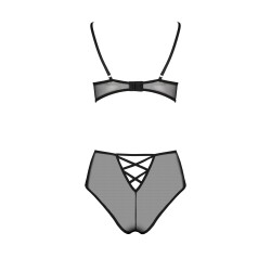 CONJUNTO DE 2 PEÇAS LOVELIA BIKINI PRETO PASSION