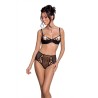 CONJUNTO DE 2 PEÇAS LOVELIA BIKINI PRETO PASSION