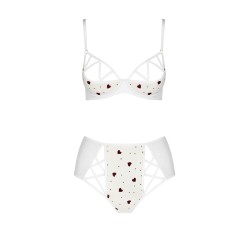 CONJUNTO DE 2 PEÇAS LOVELIA BIKINI BRANCO PASSION