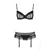 CONJUNTO DE 3 PEÇAS LOVELIA PRETO PASSION