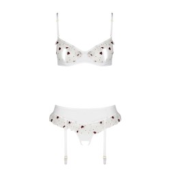 CONJUNTO DE 3 PEÇAS LOVELIA BRANCO PASSION