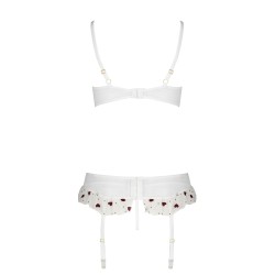 CONJUNTO DE 3 PEÇAS LOVELIA BRANCO PASSION