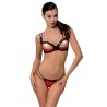 CONJUNTO DE 2 PEÇAS MIDORI VERMELHO DEVIL COLLECTION PASSION