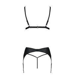 CONJUNTO DE 3 PEÇAS MILEY PRETO PASSION 