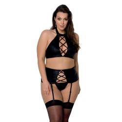 CONJUNTO DE 3 PEÇAS NANCY PRETO TAMANHO QUEEN PASSION