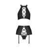 CONJUNTO DE 3 PEÇAS NANCY PRETO PASSION