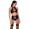 CONJUNTO DE 3 PEÇAS NANCY PRETO PASSION