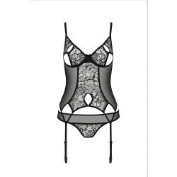 CORPETE E TANGA PRIMULA PRETO ECO COLLECTION PASSION