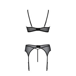 CONJUNTO DE 3 PEÇAS PRIMULA PRETO ECO COLLECTION PASSION