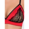 CONJUNTO DE 3 PEÇAS RODOS VERMELHO PASSION