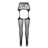 COLLANTS COM EFEITO DE LIGAS S028 VERMELHAS EROTIC LINE PASSION