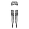 COLLANTS COM EFEITO DE LIGAS S029 BRANCAS EROTIC LINE PASSION